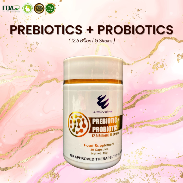 PREBIOTICS+PROBIOTICS Aids in digestion Helps our immune system Boosts