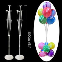 ∈◕► Balloon Stand 1/2Set Holder Balloon Column Stick Glue Dot Pump Baby Shower Kids Birthday Adult Party Supplies Wedding Decoration