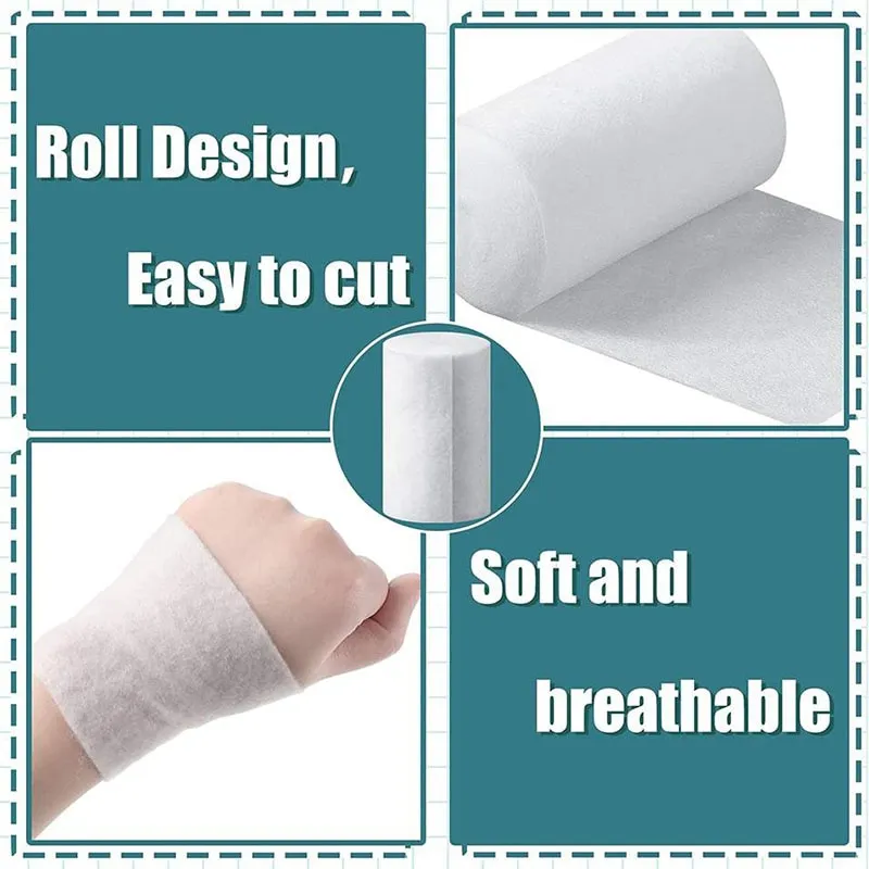 Plaster Bandages Cast Orthopedic Tape Cloth Gauze Emergency Muscle