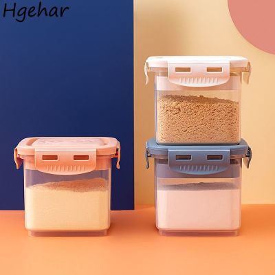 【cw】 Moisture Sealed Boxes with Lid Grain Cereal Food Storage keeping
