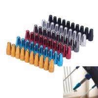 10PCS Aluminum Alloy Road Mtb Racing Tube Tyre Tire French Cap Caps 6 Colors