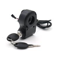 E-Bike Lgnition Lock Key Thumb Throttle Switch Power for M5/ Mi M365 Universal Electric Scooter Accessories