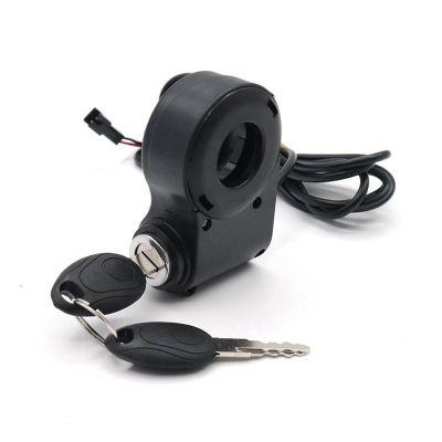 E-Bike Lgnition Lock Key Thumb Throttle Switch Power for KUGOO M4 M5/Xiao Mi M365 Universal Electric Scooter Accessories