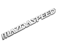 Car Accessories Side โลโก้ตัวอักษร มาสด้าสปีด ติดด้านข้าง Emblem MAZDASPEED Logo Rear Badge Fender Sticker For Mazda