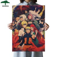 hotx【DT】 DLKKLB Classic Anime Protagonist Collection Poster Dormitory Bedroom Painting Wall Sticker