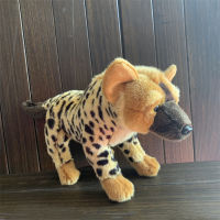 Spotted Hyena High Fidelity น่ารัก Plushie Crocuta Plush ของเล่นตุ๊กตาสัตว์จำลองตุ๊กตาตุ๊กตา Kawai ของเล่นของขวัญเด็ก