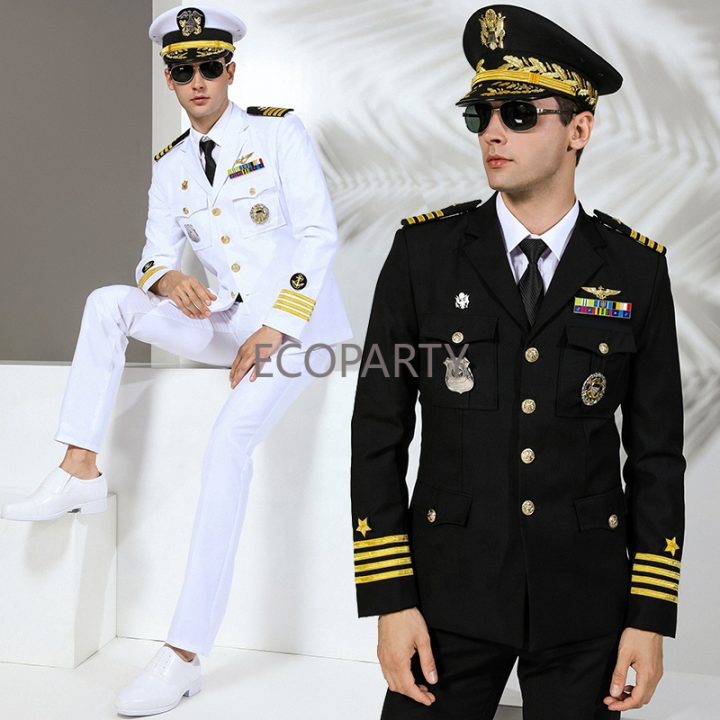 New Uniform Captain and Seafarer Clothes Men n Formal Attire Suits ...