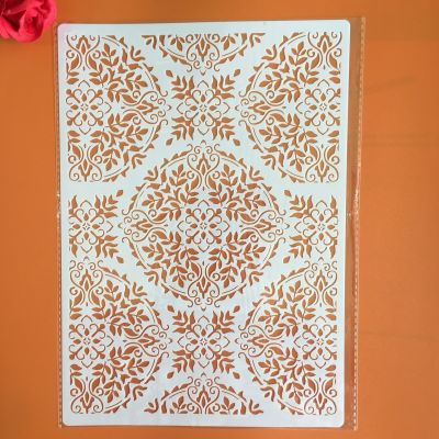A4 29 x21cm Retro pattern DIY Stencils Wall Painting Scrapbook Coloring Embossing Album Decorative Paper Card Template arts