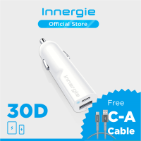 Innergie 30D ที่ชาร์จในรถยนต์ USB-C+A 30 วัตต์