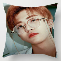 NCT Easter printed polyester pillowcase Korean style 45X45cm size