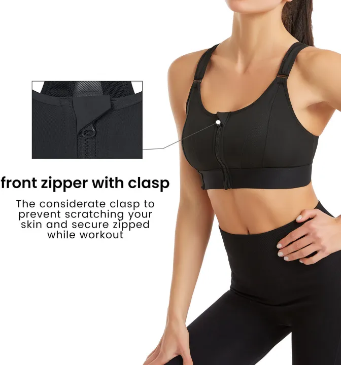 high-support-back-anti-shock-front-women-sports-bra-zip