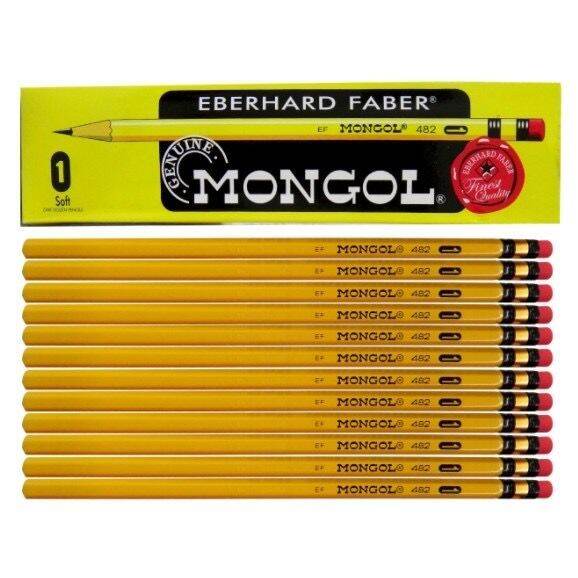 Mongol Pencil 1,2,&3 Eberhard Faber Writing/Drawing Essentials 3box ...