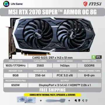 Rtx 2070 super on sale used