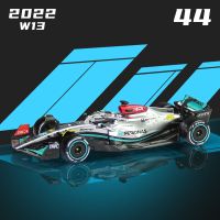 Urago 1:43 2022 F1 Mercedes-AMG W13 #44แฮมิลตัน #63รัสเซลแข่งรถฟอมูล่าทีมคอลเลกชันโมเดลของเล่นรถโลหะผสม