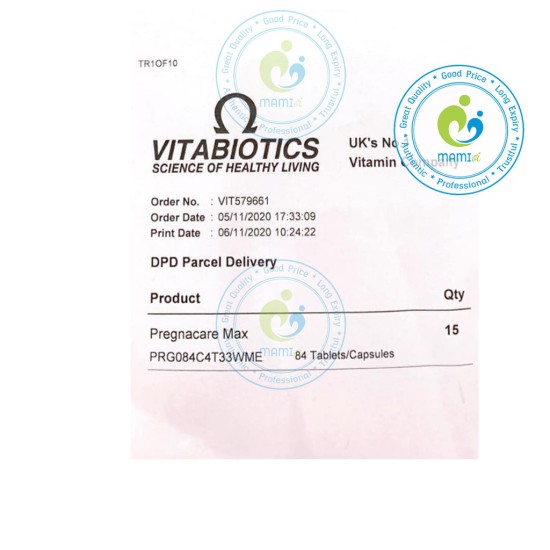 Vitamin bầu 84v bổ sung dinh dưỡng cho bà bầu và mẹ sau sinh pregnacare - ảnh sản phẩm 5