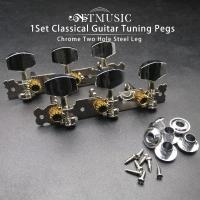 【CW】 A Set of 2 Pcs Hole Leg Classical Tuning Pegs Keys Tuners Machine Heads