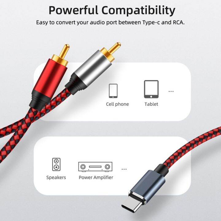 usb-c-to-2-rca-audio-cable-type-c-male-to-2-rca-male-audio-cable-for-xiaomi-huawei-tablet-speaker-amplifier-tv