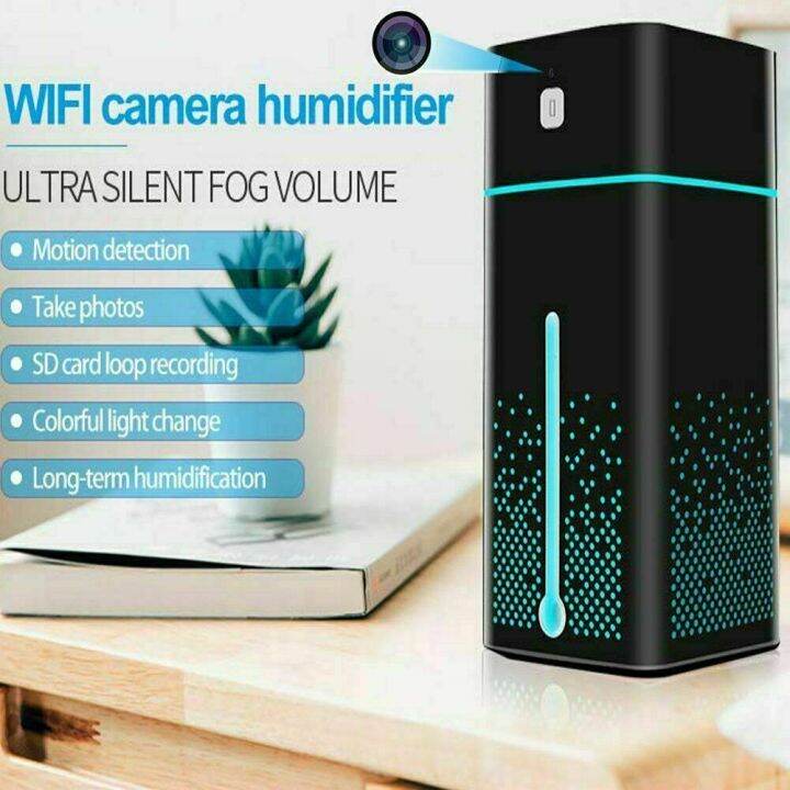 HD WiFi Humidifier Hidden Camera Full HD Spy Camera Motion Detection