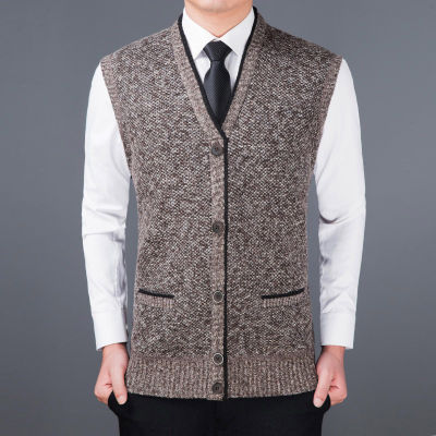 Thick Velvet New Fashion Windbreakers Jackets Men Vests Sleeveless Waistcoat Cardigan Overcoat Casual Coat Mens Clothing