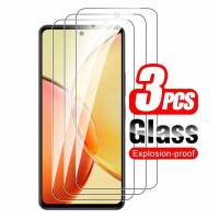 3ชิ้นสำหรับ Vivo Y33s Y33T Y35 Y35 + Y50 Y51a Y52 Y52T Y55 Y55s Y56 Y51 6.38 6เครื่องป้องกัน58จอ HD กระจกเทมเปอร์ฟิล์มสำหรับ Vivo Vivo Y70 Y70s Y71 Y72 Y73 Y93 Y73T Y74s Y75 Y9S Y97 Y81ที่