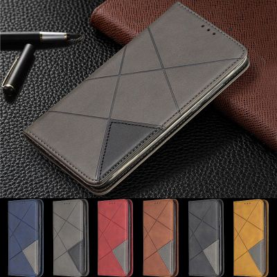 「Enjoy electronic」 Huawei Y6 2019 Case Magnetic Leather Slim Case na for Huawei Y6 2019 Y 6 Pro Prime 2018 Y6P Y6S Flip Stand Business Phone Cover