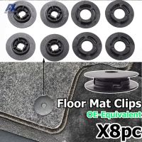 Car Clips Fixing Grips Holders Retainers For VW Passat Polo Golf Audi Skoda Seat Floor Mat Carpet OE 3D08645214PK 3D0864523B41