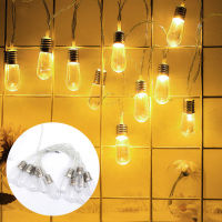 Retro Led String Lights USBBattery Operated Fairy Lights Xmas Wedding Party Decor Lamp Outdoor Room Garland Decoration