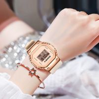 Superme watches the new couple model; male and female high school students waterproof unicorn children boy electronic watch