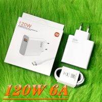 120W Xiaomi Charger EU Turbo Fast Charge Adapter 6A Type C Cable For Gan3 Poco F4 GT MI 11T 12S Pro Redmi Note 11 Pro+ 5G