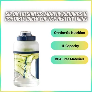 Morphy Richards 1L BPA Free Juicer Cup Portable Outdoor Water