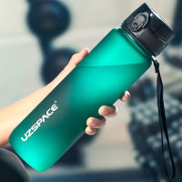 Hot Sports Water Bottle 800ML 1000ML Water Jug with Capacity Marker Travel Portable Leakproof Drinkware Plastic My Drink Bottle