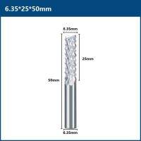 Xcan 1/4Quot; Shank Corn End Mill Pcb เครื่องตัดมิลลิ่งดอกกัดคาร์ไบด์สำหรับไม้พลาสติก Cnc เครื่องจักรเครื่องมือบด