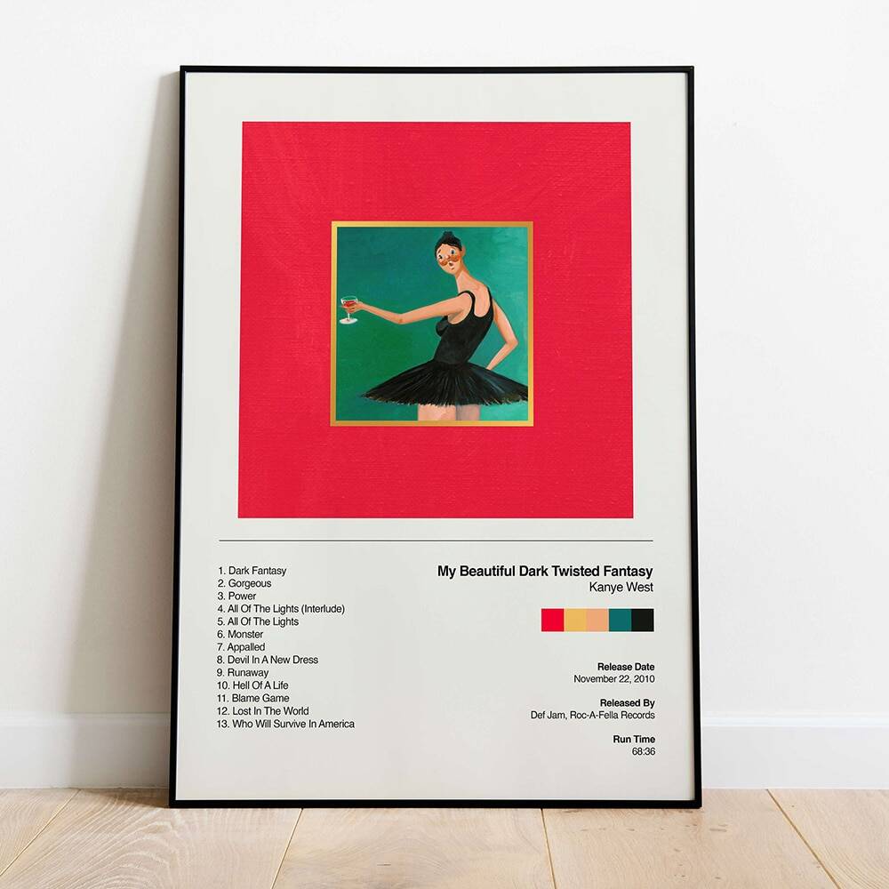 kanye west my beautiful dark twisted fantasy covers