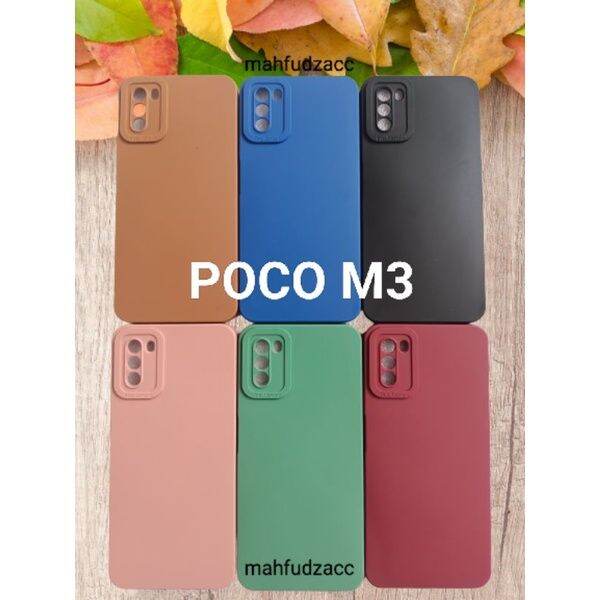 Softcase Macaron Poco M Case Pelindung Camera Lazada Indonesia