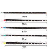 1ชิ้นกันน้ำ DC 12โวลต์มอเตอร์ LED แถบ SMD Underbody ตกแต่งแถบแสงสำหรับรถยนต์รถจักรยานยนต์ที่สวยงามตกแต่งซอฟท์ไฟ