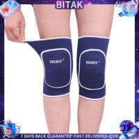 Bitak 1 คู่เด็กผู้ใหญ่เต้นรำสเก็ตสเก็ตบอร์ดขี่จักรยานฟองน้ำรองเข่า Anti-crash เด็ก Kneepads เข่า Protector