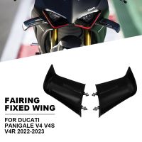 Motorcycle Modified Parts ABS Plastic For DUCATI Panigale V4 V4S V4R 2022 2023 Winglets Side Panels Fixed Wings Fairing Kit