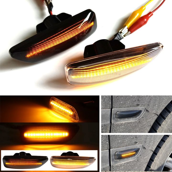 newprodectscoming-dynamic-blinker-amber-for-volvo-xc90-s80-xc70-v70-s60-2001-2009-white-led-under-mirror-light-puddle-lamp