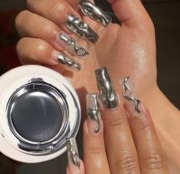 【YP】 Metallic Painting Gel Sparkling Glitter Varnish Mirror UV x8ML Manicure Lacquer