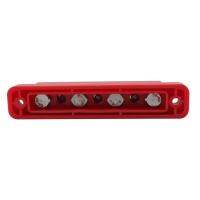 2x Ground Power Distribution Block Bus Bar 4x M6 Studs 3x M4สกรูสำหรับ Boat