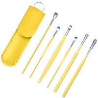 Ear Removal Tool Set Cleaning Spoon Pick Suits Kids Wax Scooper Spoons Home Supply Suite