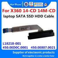 ใหม่ฮาร์ดไดรฟ์ SATA HDD SSD เคเบิ้ลสำหรับ HP Pavilion 14-CD X360 14M-CD 14-CD054TU CD023TX 45. 0.0ED0C.0001 450.0E807.0021 L18218-001