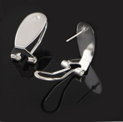 Taidian Fingernail Earring Posts Gold Silver-plated Jewelry Findings Accessories 50-100pieceslot