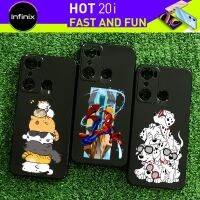 เคส TPU ยาง ลายสุดเท่ห์ ( คละลาย ) สำหรับ สำหรับ Infinix Hot 20i