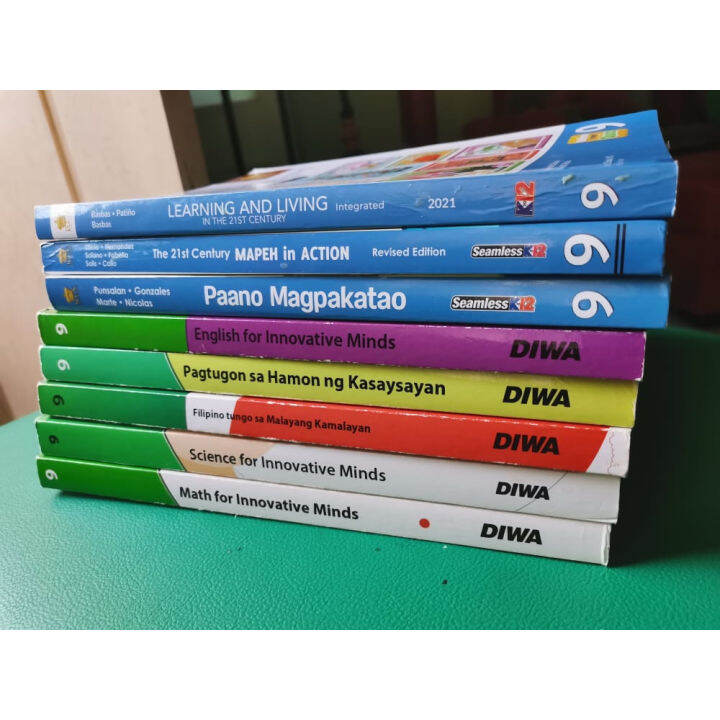 【COD】 Secondhand Diwa 5G, REX Books Grade 9 Nine, Third Year Junior