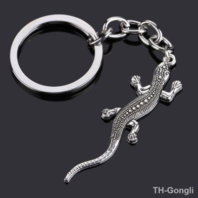 【hot】♚▨﹉  Keychain Lizard Pendant Car Men Chain Jewelry Original Gifts