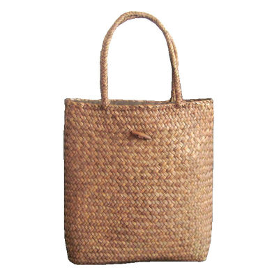 Trendy Summer Handbag Spacious Storage Shopping Bag Casual Shoulder Bag For Women Handmade Straw Basket Bag Straw Handbag For Summer