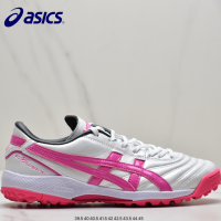 Asics รองเท้าวิ่งรองเท้าบุรุษใหม่2023ข้อต่ำย้อนยุค TF รองเท้าหนังจิงโจ้ AG สั้นอุปกรณ์ใส่เล็บทนต่อแรงกระแทกรองเท้าฟุตบอล