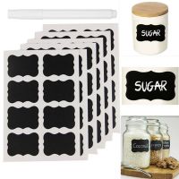 【YD】 Erasable Blackboard Sticker Jars Organizer Labels Chalkboard Chalk Board