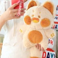 AVERYY น่ารักน่ารัก Kawaii 23ซม. หมอนการ์ตูนสัตว์ปุยนุ่มของขวัญวันเกิดมาพร้อมกับ Boneka Mainan ยัดไส้ตุ๊กตา Stitch Doodle ตุ๊กตาหนานุ่ม DuDu ตุ๊กตาแมวยัดนุ่น